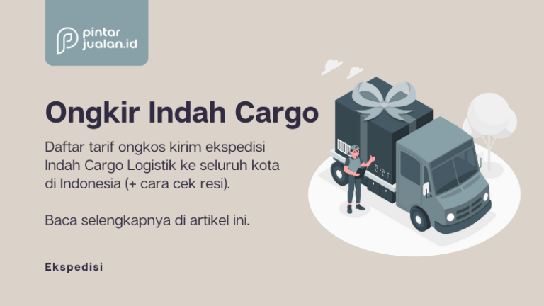Daftar lengkap tarif ongkir indah cargo logistik (2022)