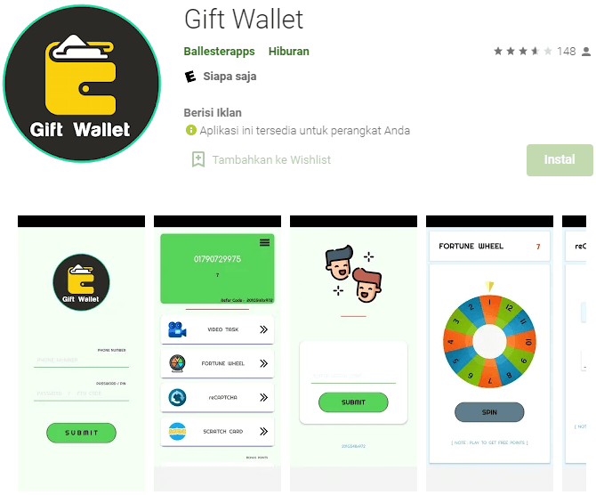 Gift wallet