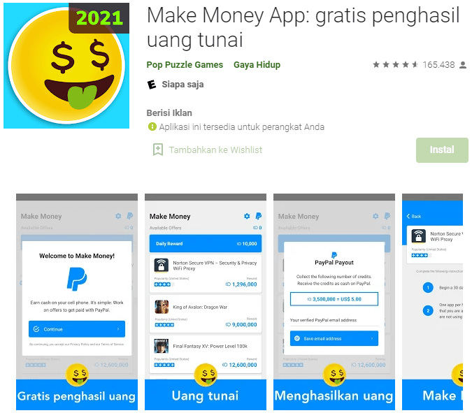 Make money app