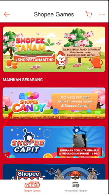 Games shopee candy