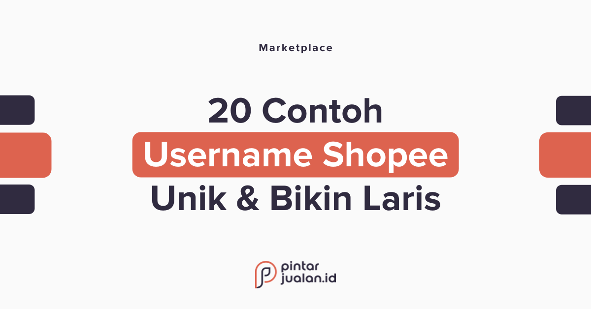 20 contoh username shopee yang aesthetic, bagus, & bikin laris toko