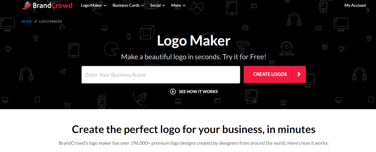 Membuat logo online otomatis