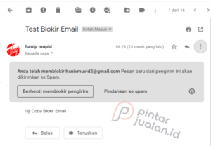 Cara blokir email gmail