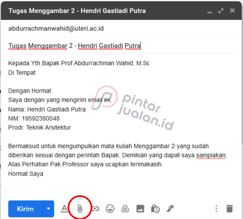 Cara Mengirim Tugas Lewat Email - Homecare24