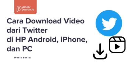 Cara download video dari twitter di hp android, iphone, dan pc