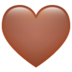 Brown heart