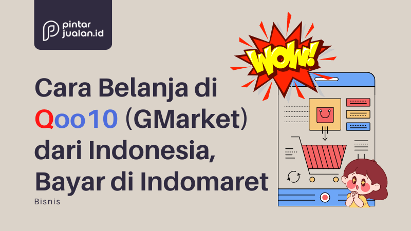 Cara belanja di qoo10 (gmarket) dari indonesia, bayar di indomaret