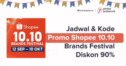 Jadwal & kode promo shopee 10. 10 brands festival diskon 90%