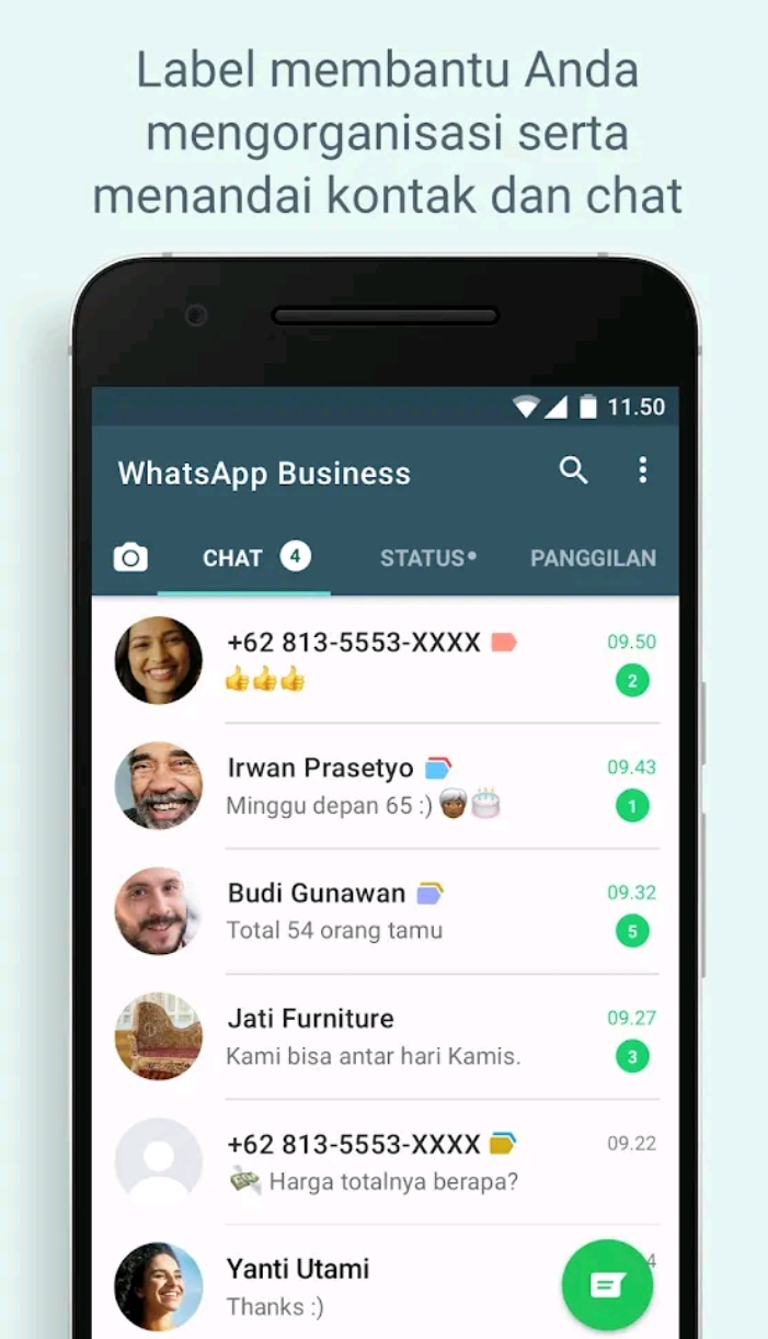 Perbedaan whatsapp business dan whatsapp biasa