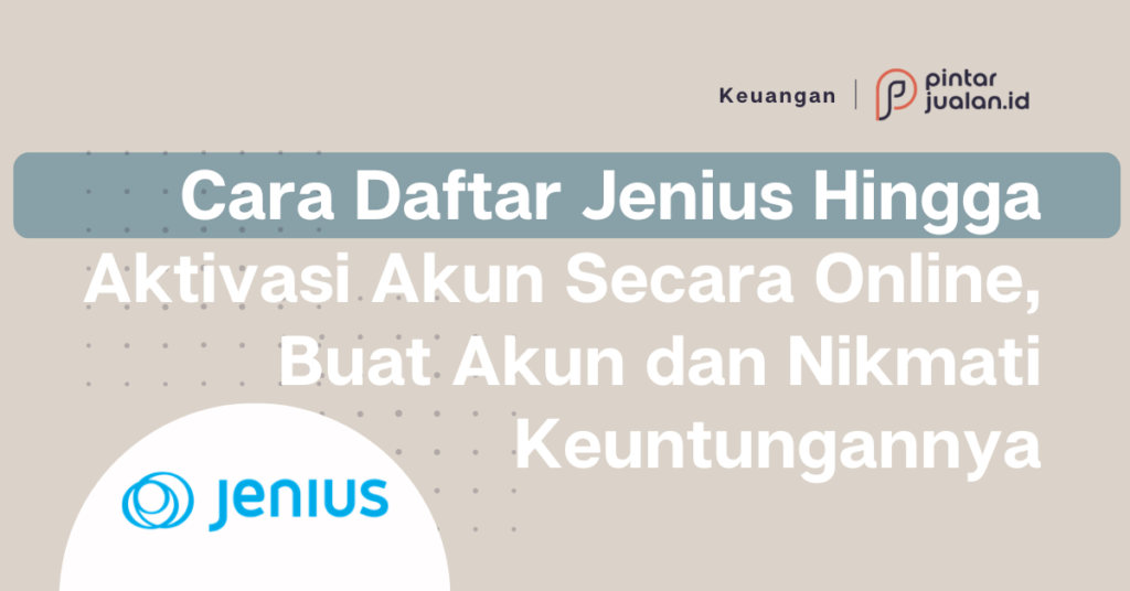 Cara Daftar Jenius Hingga Aktivasi Akun Secara Online Buat Akun Dan