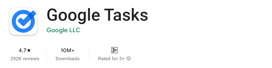 Aplikasi manajemen waktu - google tasks