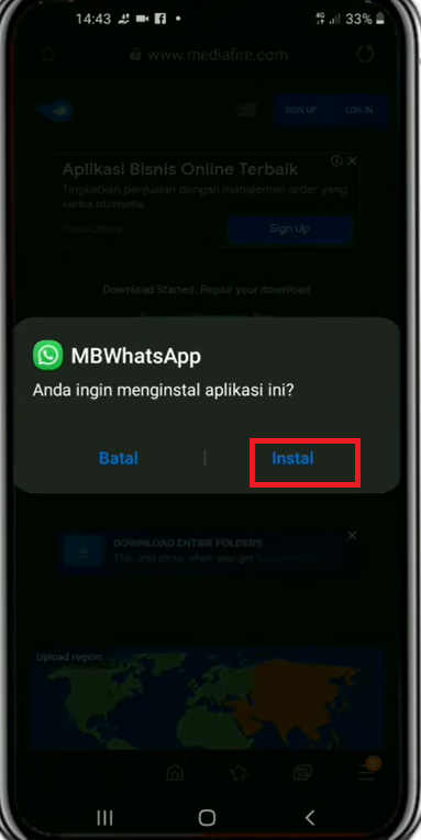 Cara whatsapp android ke iphone