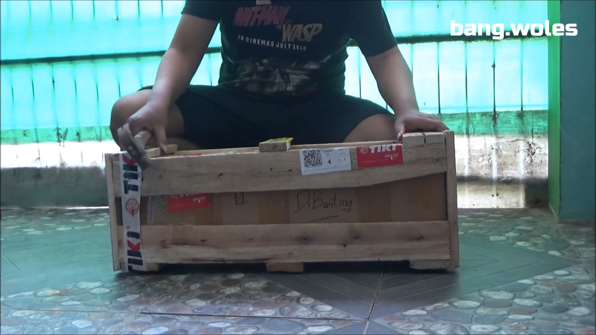 Biaya packing kayu tiki - unboxing miniatur bus packing kayu via tiki, aman gak ya_