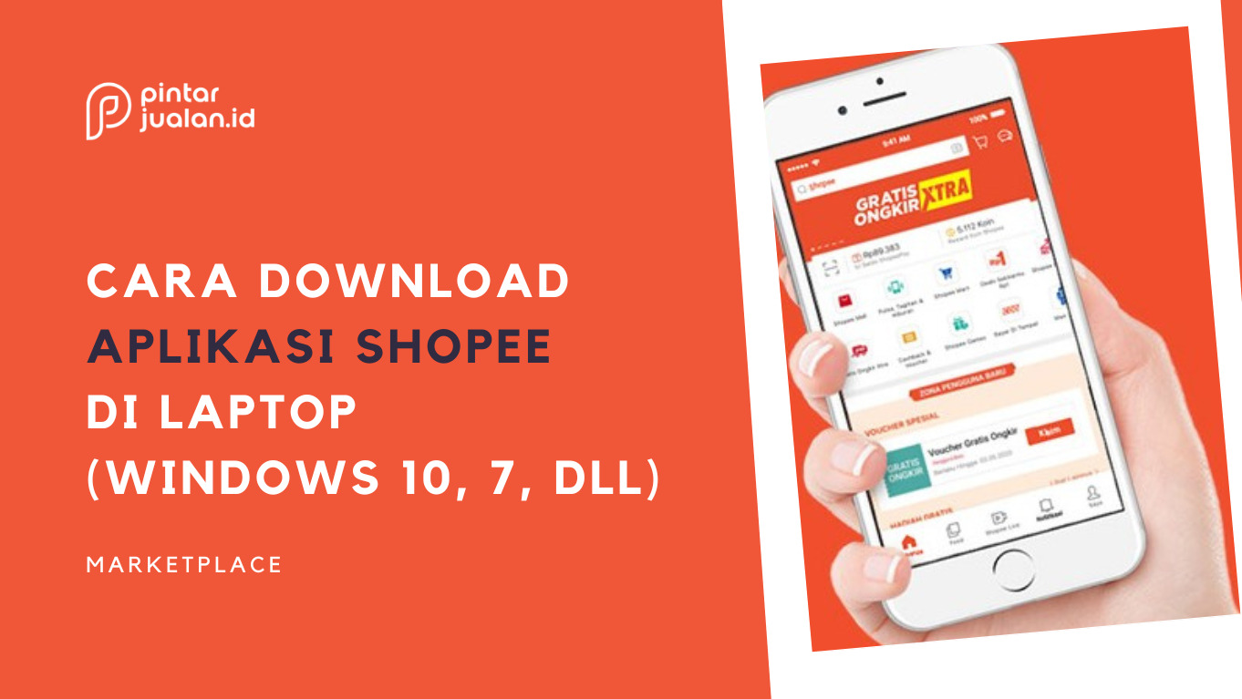 Cara download aplikasi shopee di laptop (windows 10, 7, dll)
