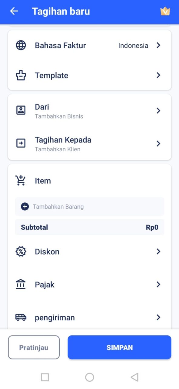 Macam macam aplikasi nota online