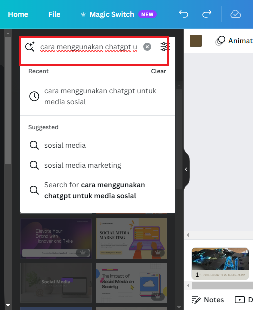 Cara membuat ppt animasi di canva