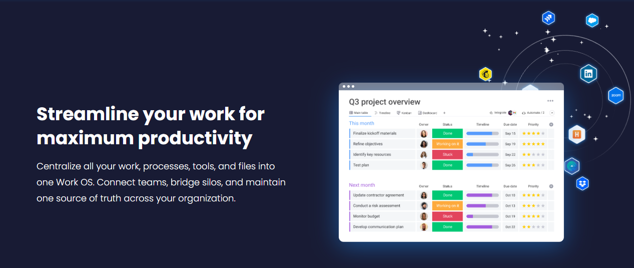 Fitur project management tool