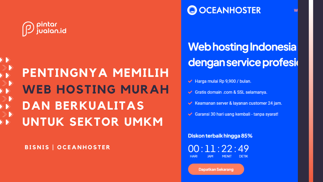Pentingnya memilih layanan web hosting murah dan berkualitas untuk sektor umkm indonesia