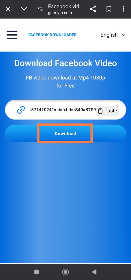 Cara download video facebook