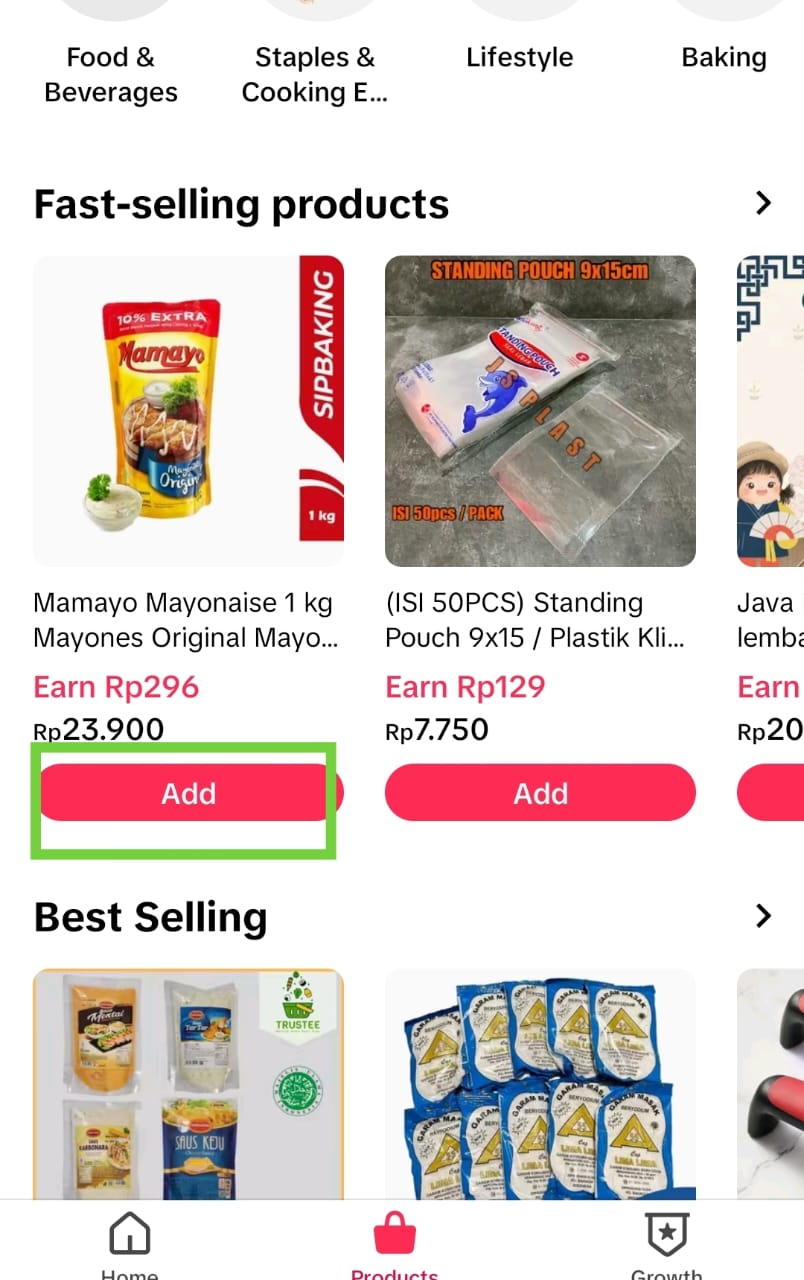 Cara jualan di tiktok shop tanpa stok barang