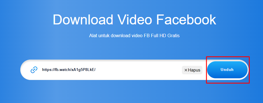 Download video facebook