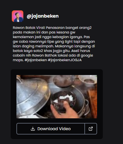cara download video threads 6