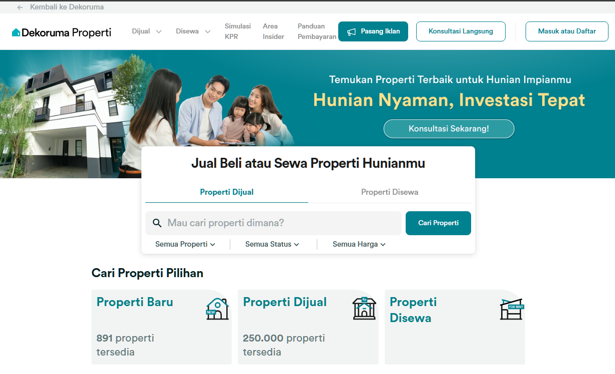 10 situs properti terpopuler di indonesia tahun 2025, cocok buat generasi muda! 17 Situs properti 16