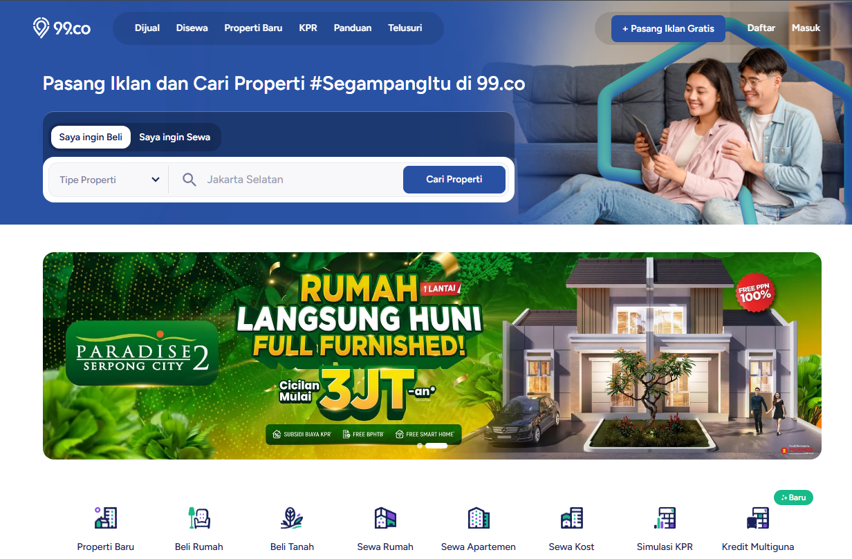 10 situs properti terpopuler di indonesia tahun 2025, cocok buat generasi muda! 3 Situs properti 2