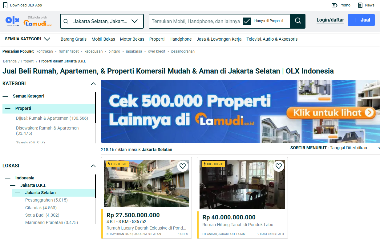 10 situs properti terpopuler di indonesia tahun 2025, cocok buat generasi muda! 7 Situs properti 6
