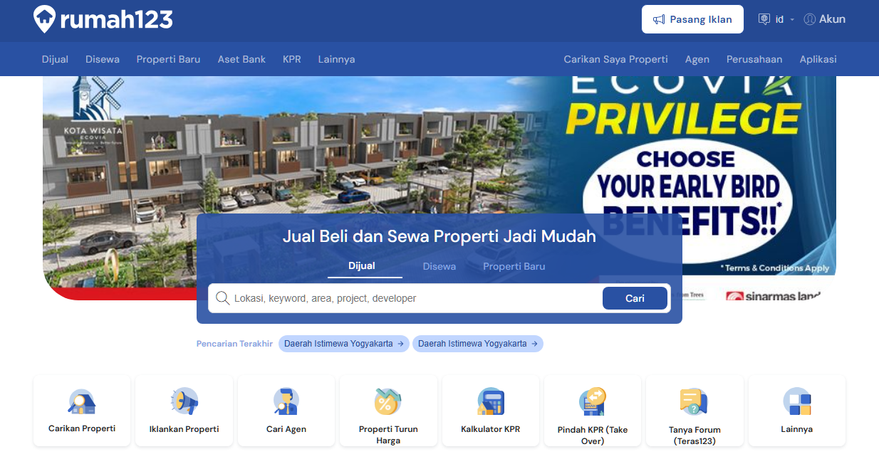 10 situs properti terpopuler di indonesia tahun 2025, cocok buat generasi muda! 1 Situs properti